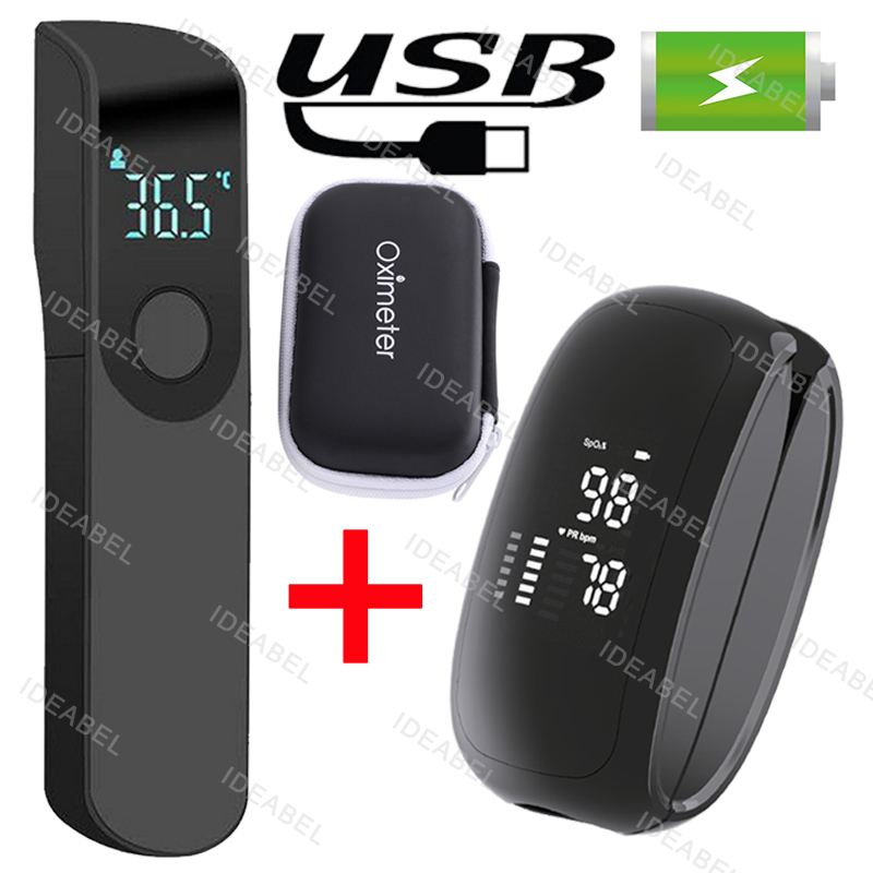 Pulse Oximeter Fingertip Rechargeable - Oxymètre de pouls médical rechargeable avec
