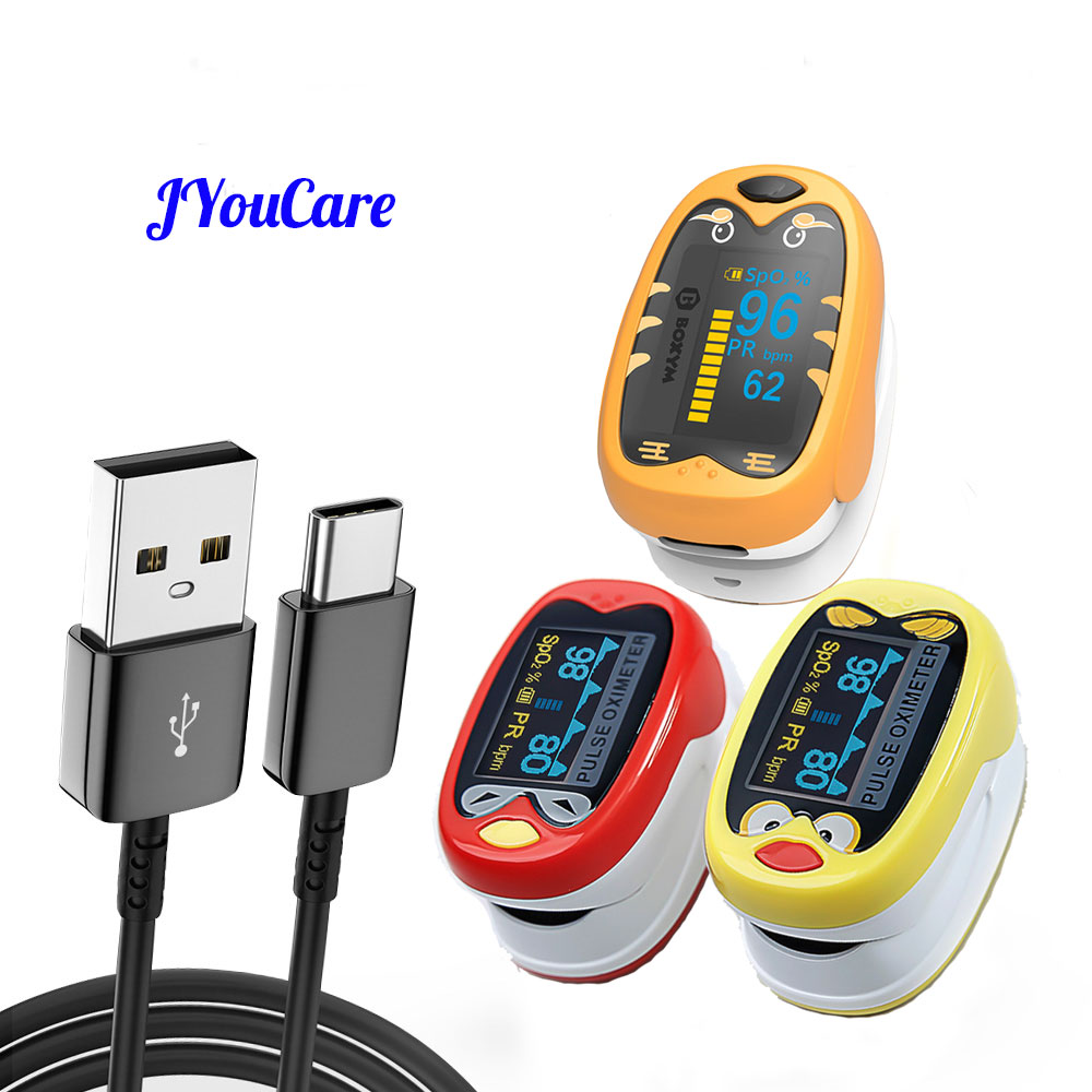 Pulse Oximeter Fingertip Rechargeable - Oxymètre de pouls rechargeable JYouCare pour