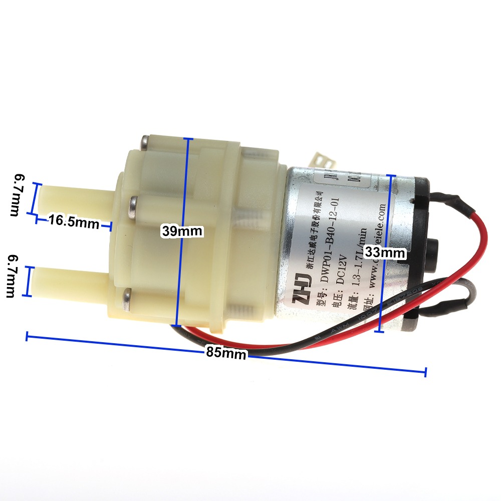 Mini Peristaltic Pump 12V - Petite pompe à eau 528 DC6-12V