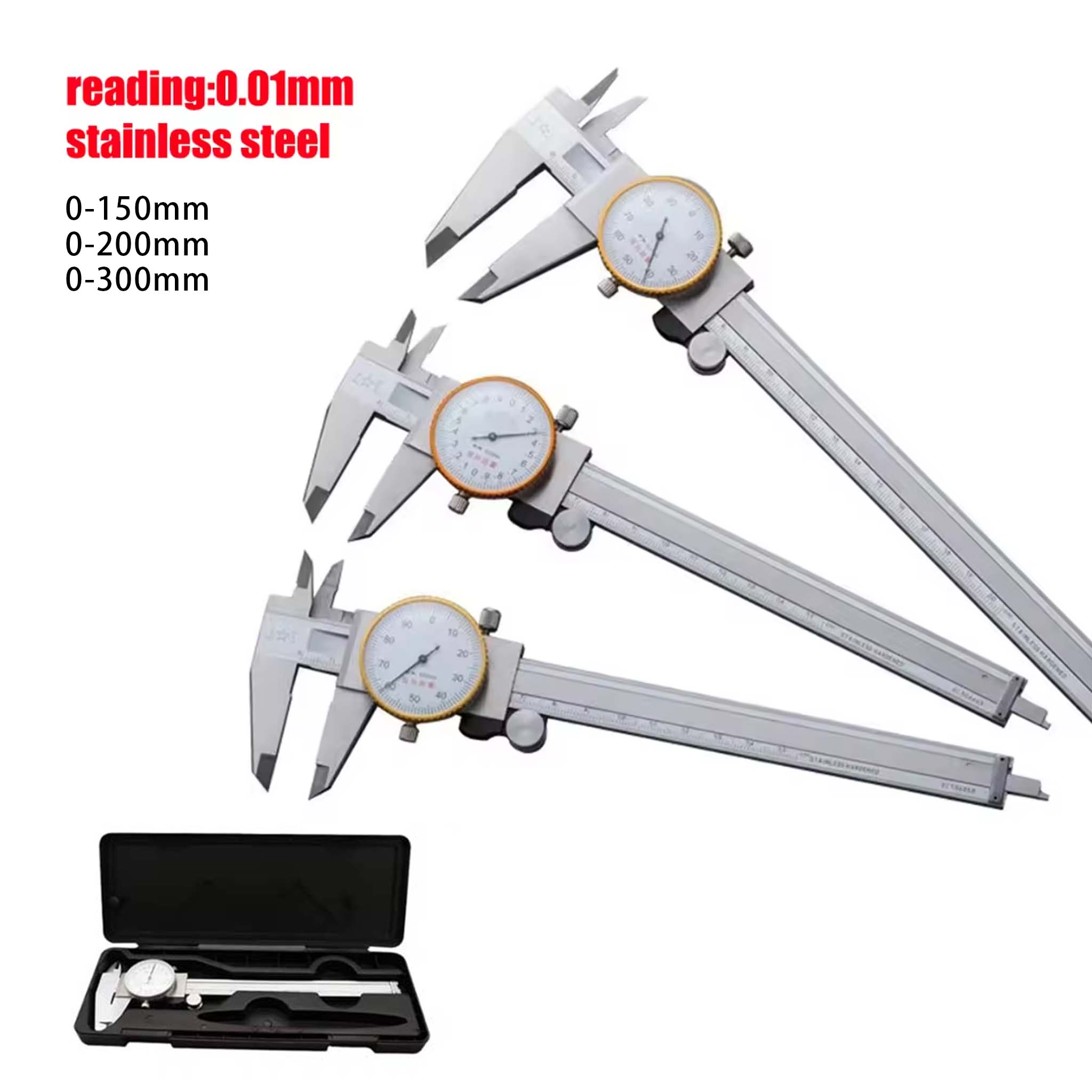 Digital Caliper 150Mm Stainless Steel - Pied à coulisse de précision 0,02