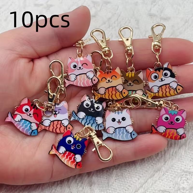 Packaging - Porte-clés en alliage imprimé avec motif