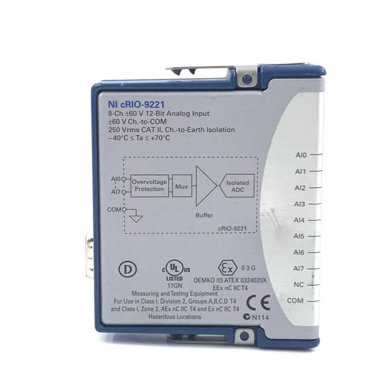 Test Instruments - Module d'entrée analogique National Instruments NI