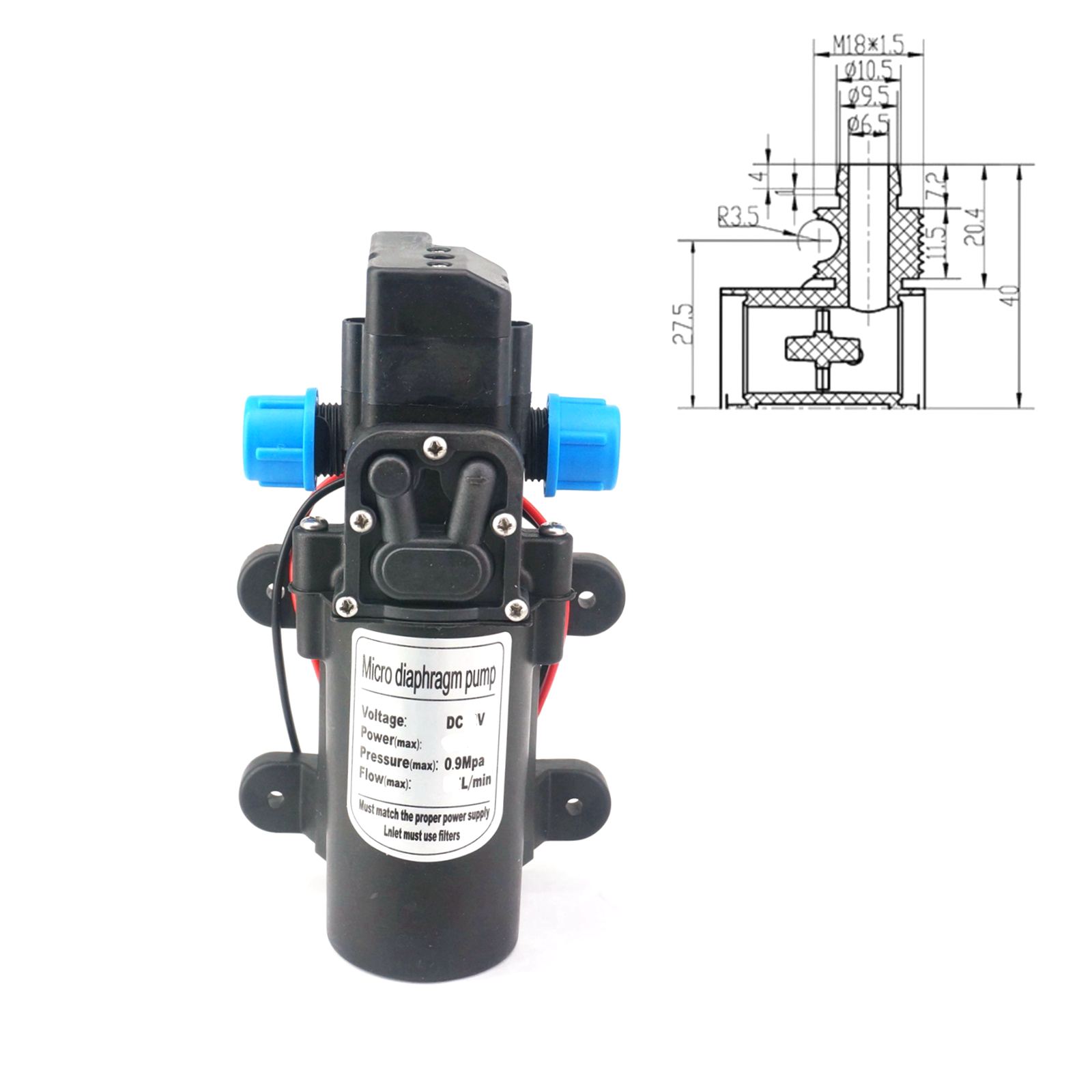 Pompe à Eau à DiaphLeurs me Au - Mini Peristaltic Pump 12V avis et prix