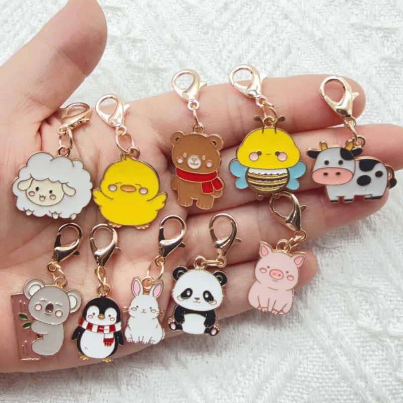 10 porte-clés en alliage en fo - Packaging avis et prix