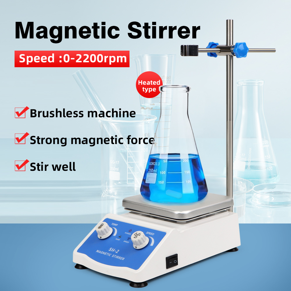 SH-2-Agitateur magnétique chau - Lab Magnetic Stirrer Hot Plate avis et prix