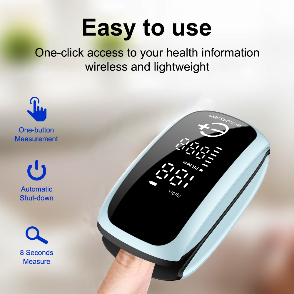 AiQUE – oxymètre de pouls médi - Pulse Oximeter Fingertip Rechargeable avis et prix