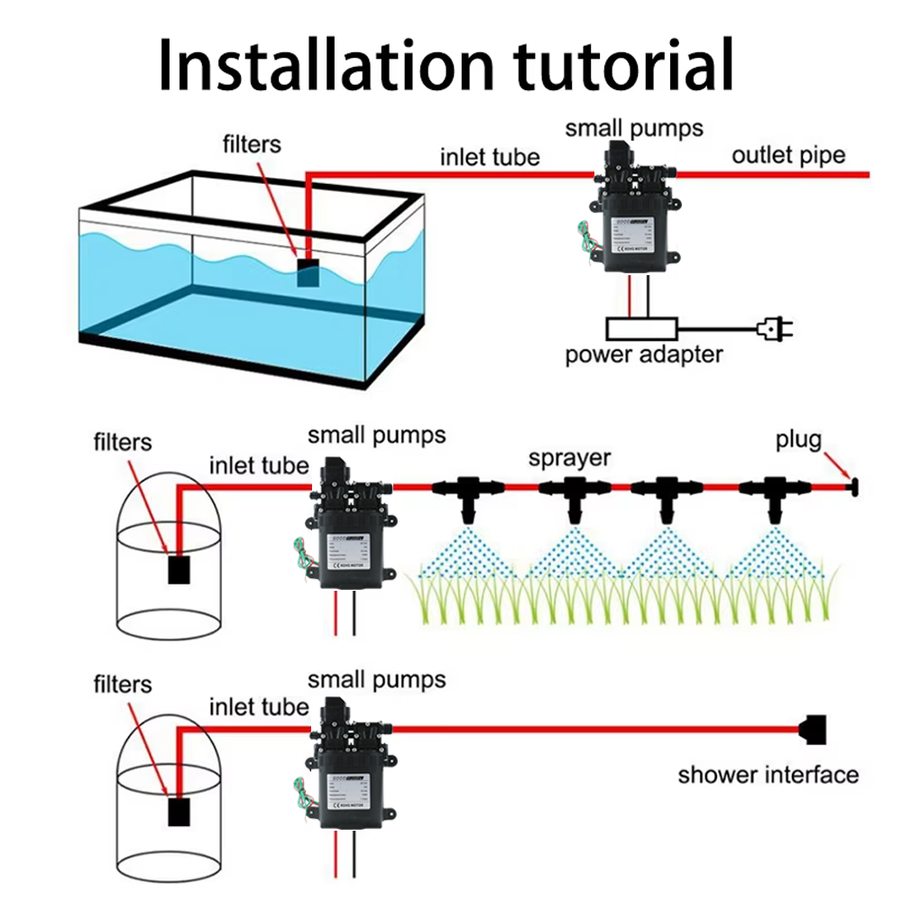 Pompe à eau automatique 12V DC - Mini Peristaltic Pump 12V avis et prix