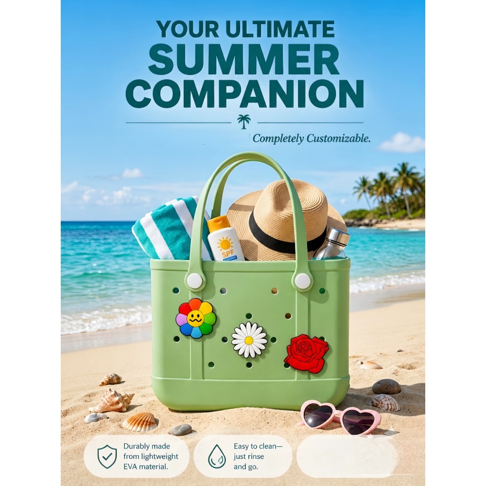 Sac de plage surdimensionné en - Packaging avis et prix