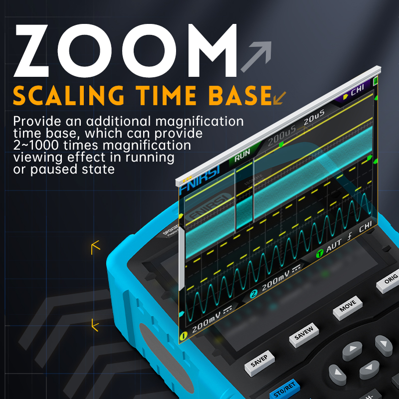 Oscilloscope numérique à phosp - Fnirsi Digital Oscilloscope Handheld avis et prix