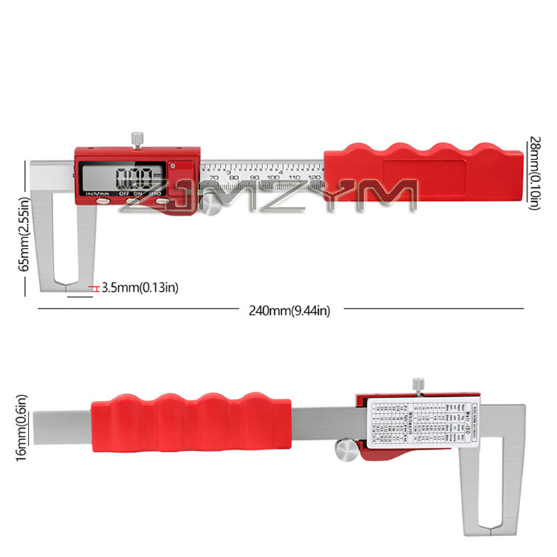 Jauge de rotor de disque de fr - Digital Caliper 150Mm Stainless Steel avis et prix