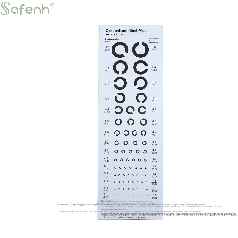 Cartes de test de vision de pr - Medical Supplies avis et prix