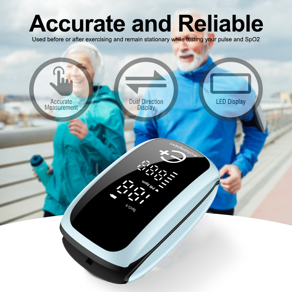 Oxymètre médical aste avec lan - Pulse Oximeter Fingertip Rechargeable avis et prix