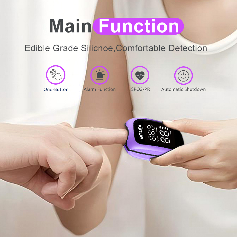 AiQUE oxymètre de pouls numéri - Pulse Oximeter Fingertip Rechargeable avis et prix