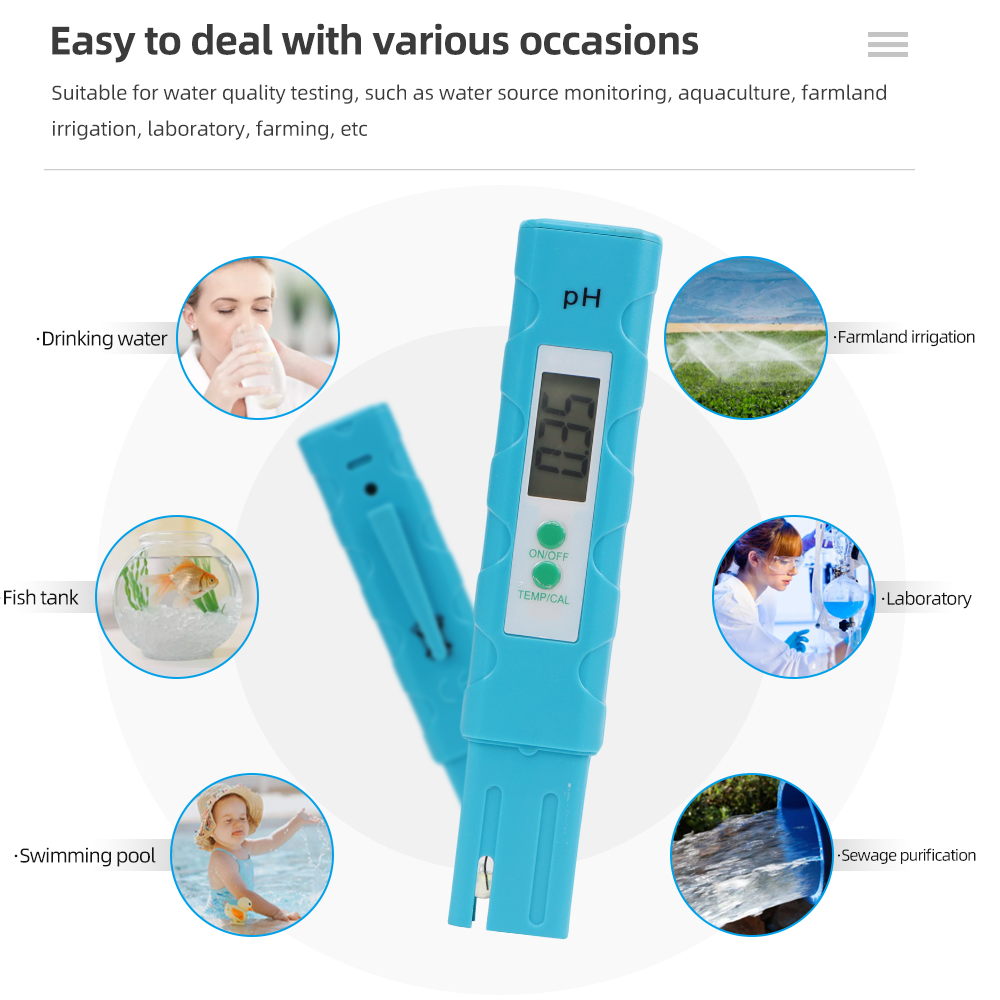 pH-mètre de poche pour aquariu - Ph Meter Digital Water Tester avis et prix