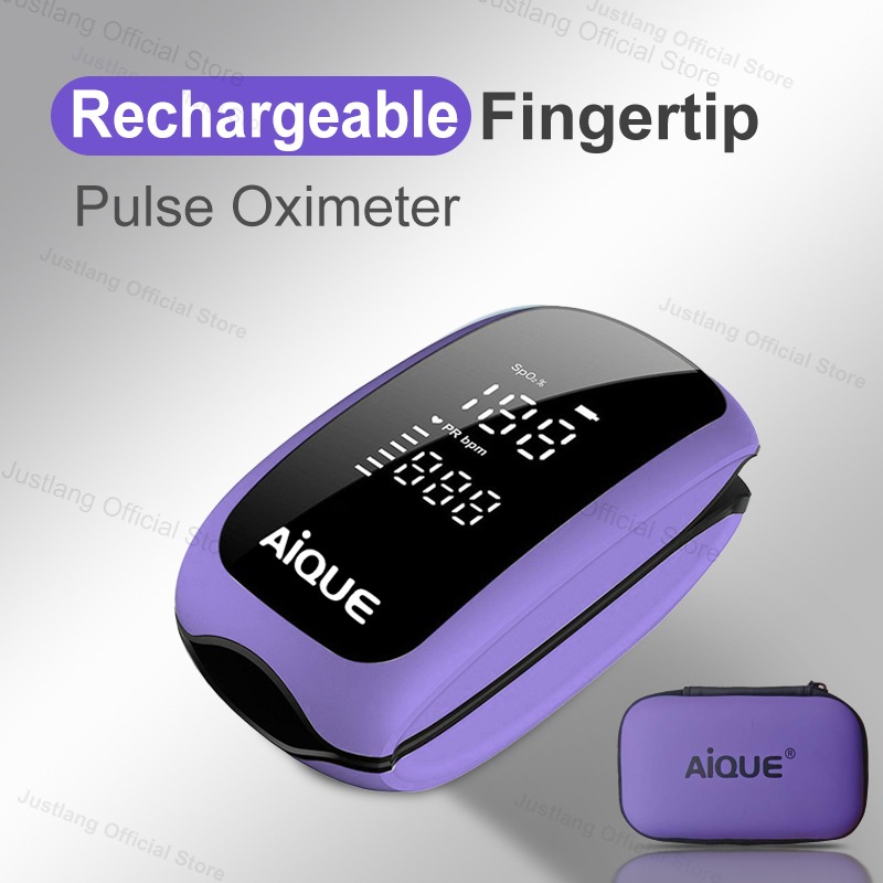 AiQUE violet oxymètre Recharge - Pulse Oximeter Fingertip Rechargeable avis et prix