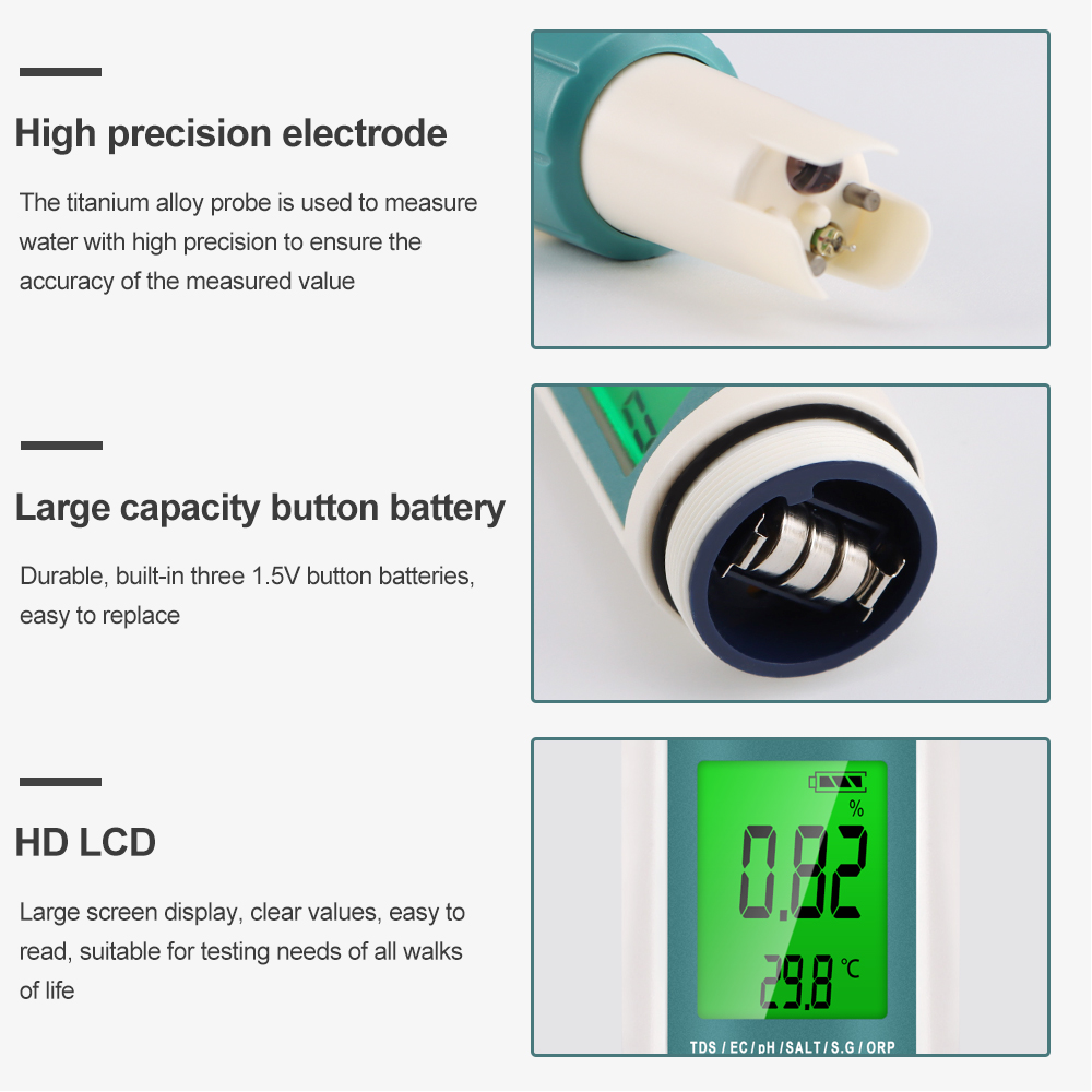 Testeur numérique de qualité d - Ph Meter Digital Water Tester avis et prix