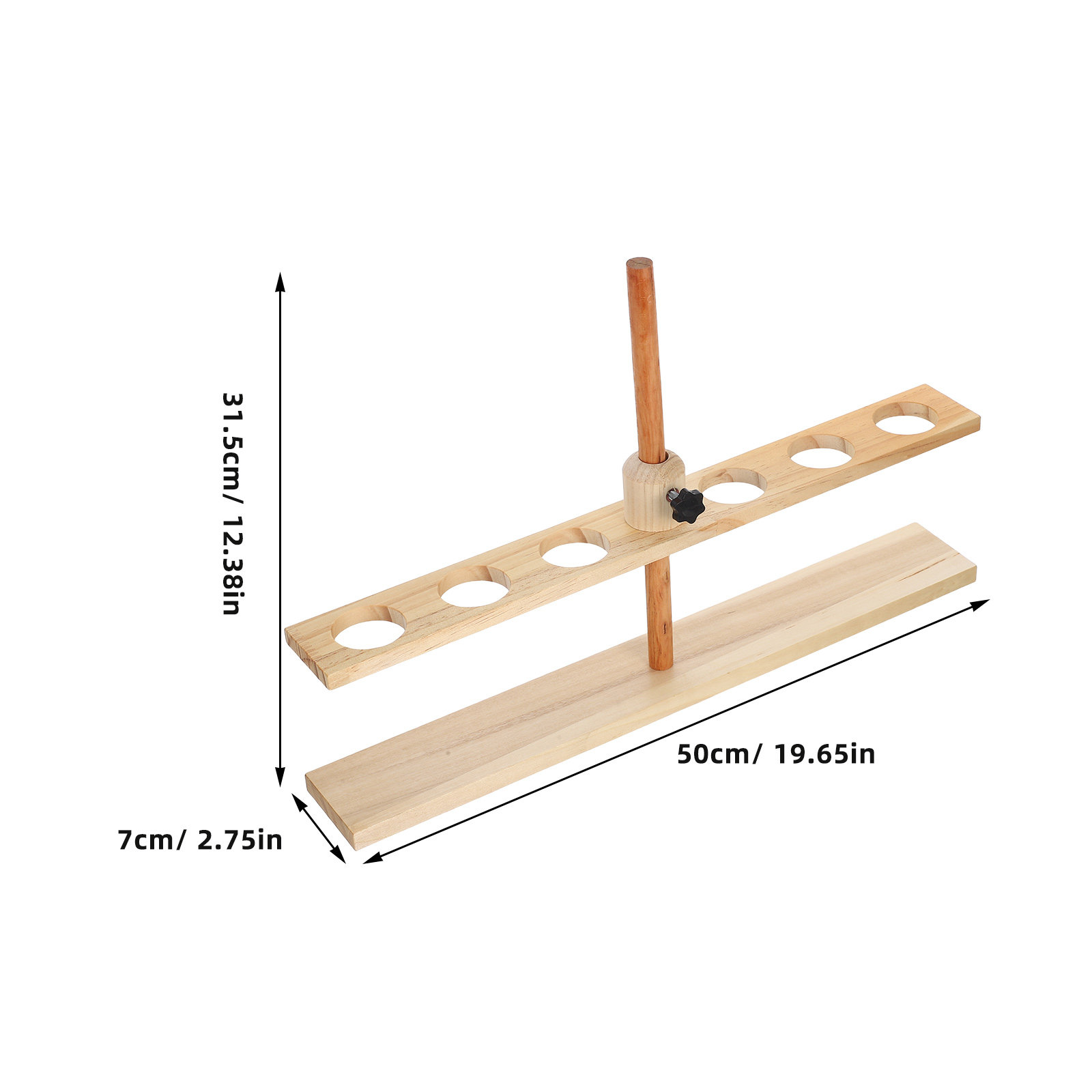 Support en bois à 6 trous pour - Lab Equipment avis et prix