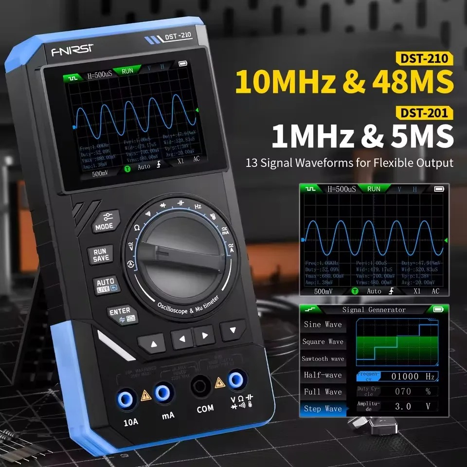Multimètre numérique 3-en-1 DS - Fnirsi Digital Oscilloscope Handheld avis et prix